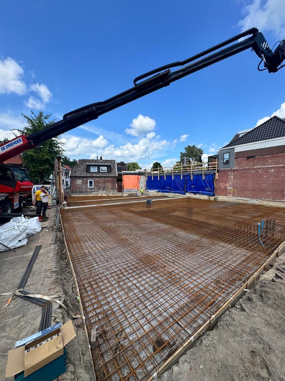 Wapeningswerk in betonstaal — wapeningswerk Woningbouw Bozan Bouw B.V. (5)